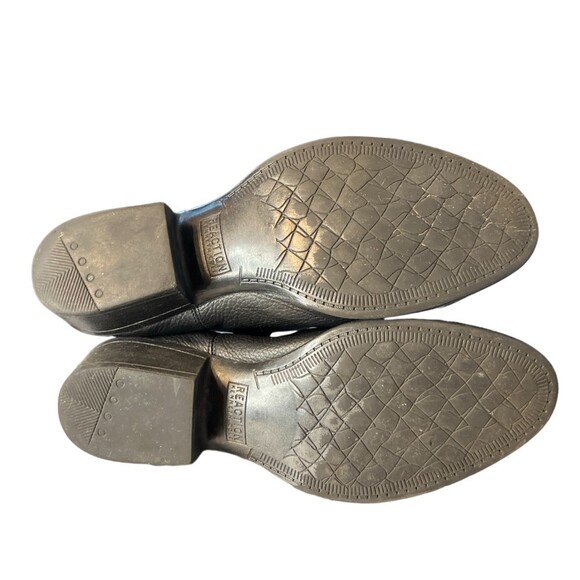 Kenneth Cole booties 8.5 M hot step cowboy black leather boots women's - Picture 9 of 10